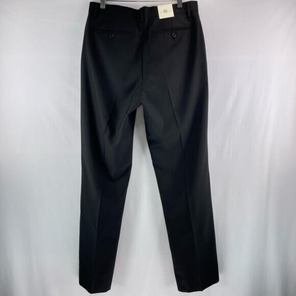 Banana Republic Barathea Italian Wool Straight Pant Size 30 - Picture 5 of 12